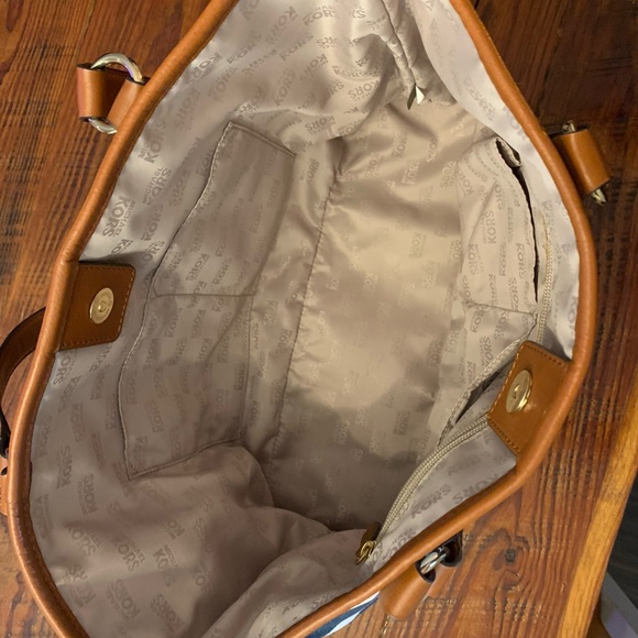 Michael Kors navy/white bag - Picture 3 of 3